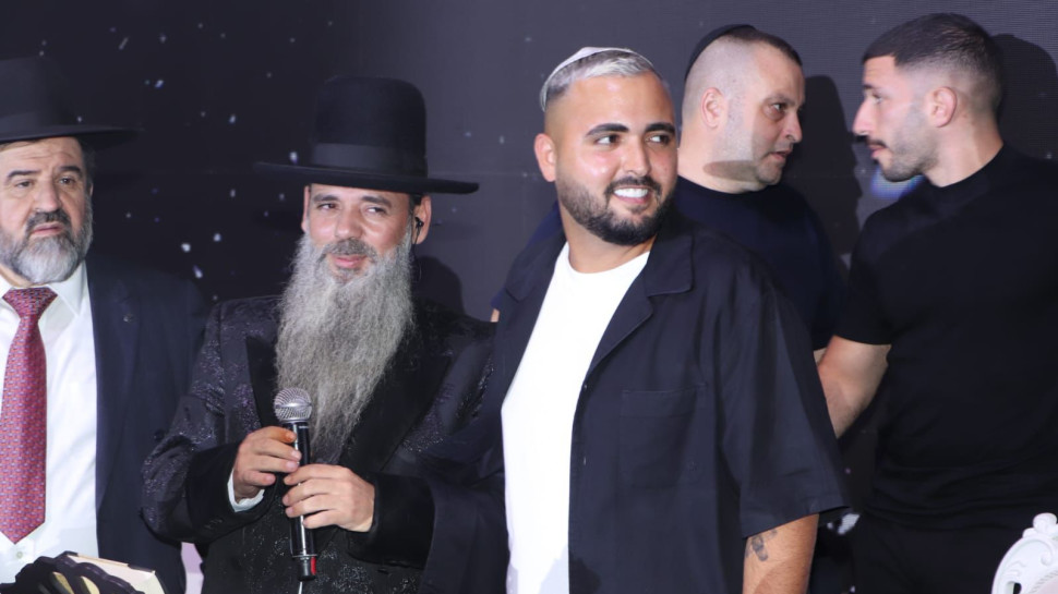 אושר כהן בעצרת תפילות (צילום: ניר פקין)