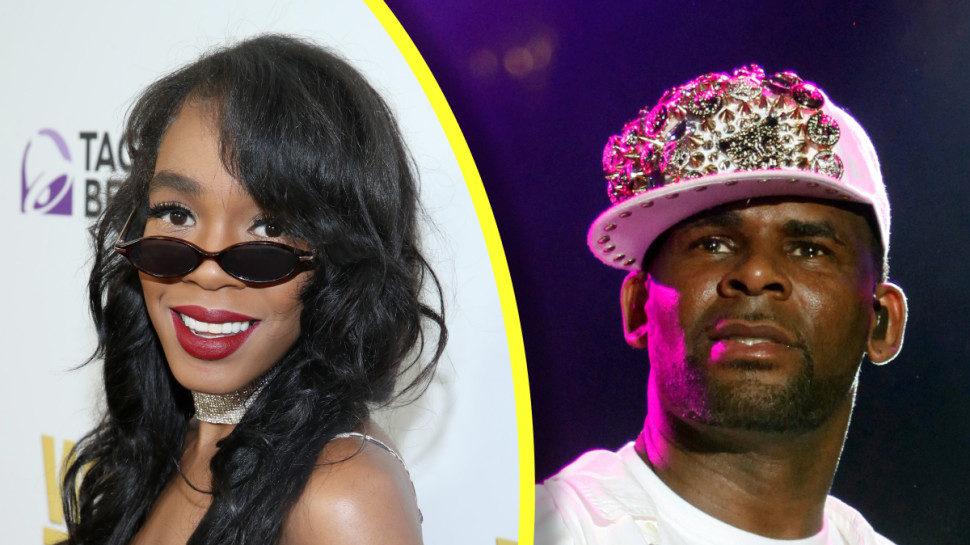 בוקו אבי, הבת של אר. קלי, אר.קלי (צילום: רויטרס, Randy Shropshire/Getty Images for Highway Cannabis)