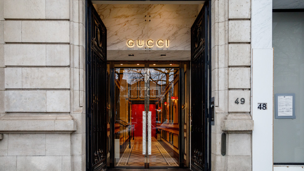 חנות של גוצ'י (צילום: HATIM KAGHAT/Belga/AFP via Getty Images)