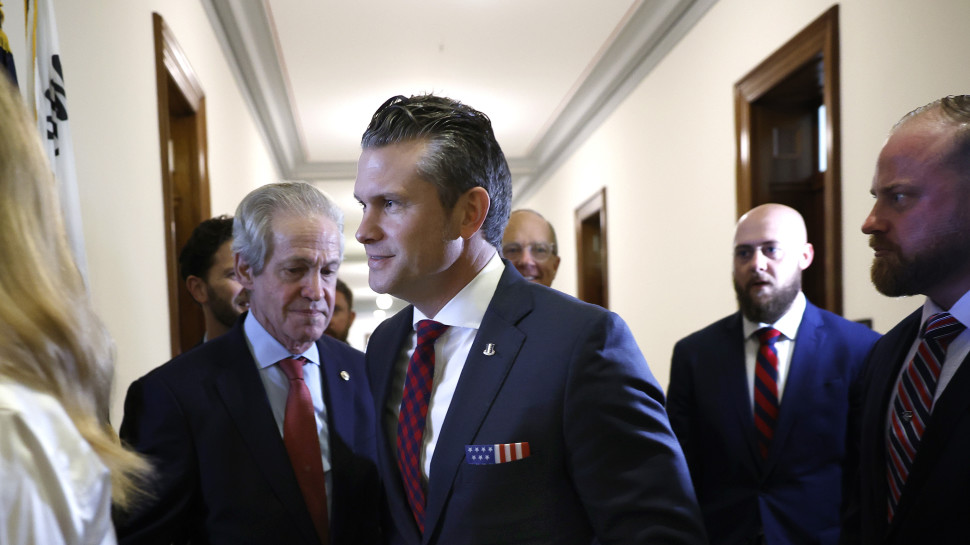 פיט הגסת' (צילום:  Kevin Dietsch/Getty Images))