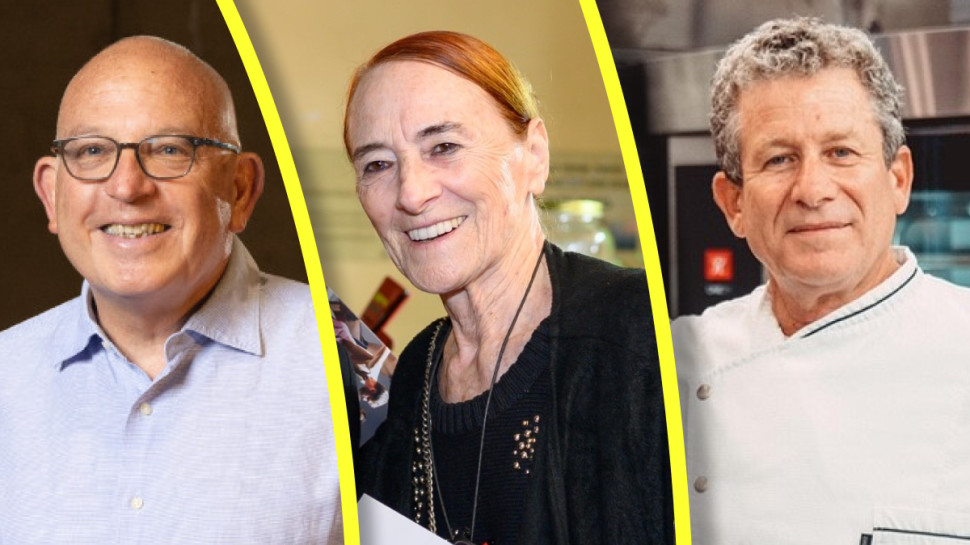 אלי גידור, רנה שינפלד, אורי שפט (צילום: עדי אורני,משה ציטיאת,Emanuel Kharasch Redplus Media)