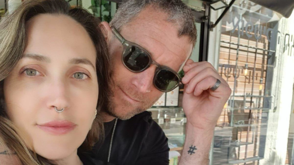 שחר גל ובת הזוג החדשה (צילום: שימוש לפי סעיף 27א')