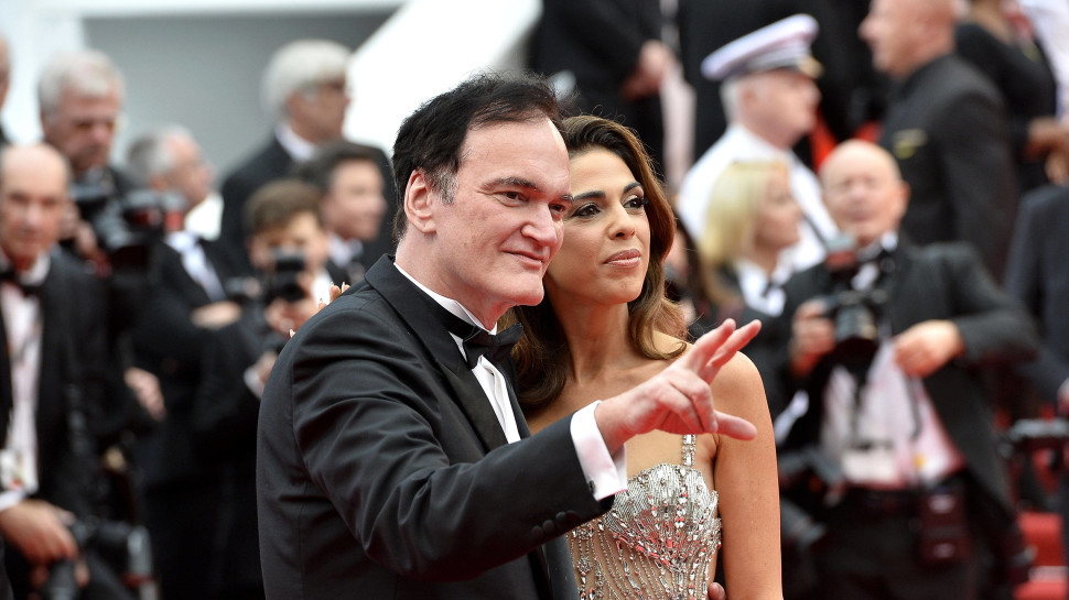 קוונטין טרנטינו ובת זוגו דניאל פיק (צילום: רויטרס)