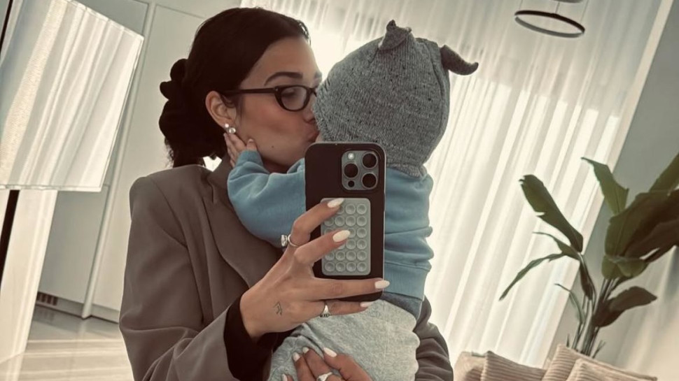 שי לי עופרי ובנה אלארי (צילום: מתוך אינסטגרם)