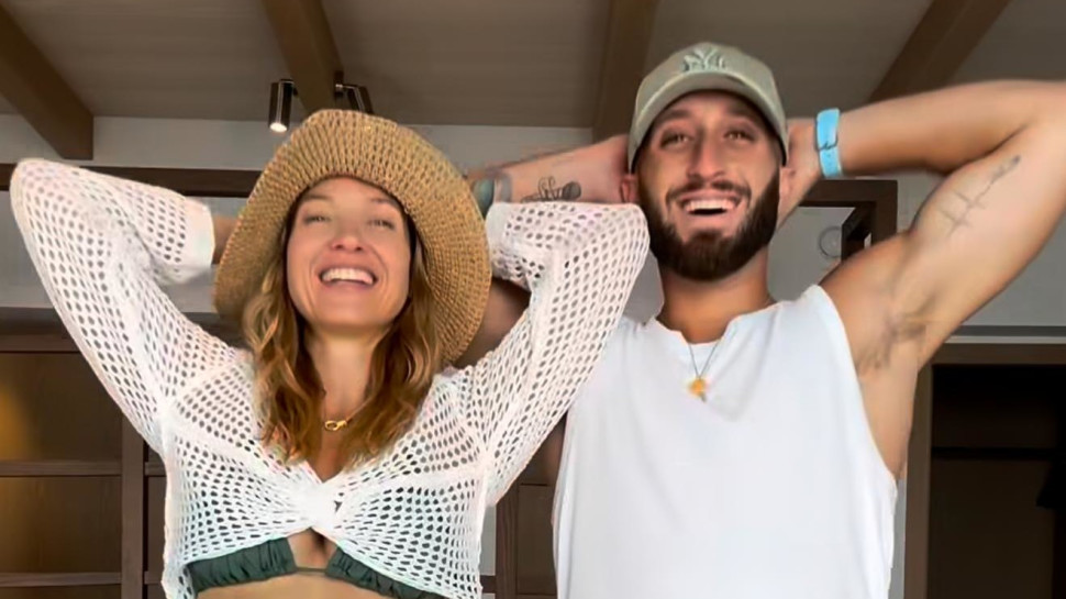 עדי הימלבלוי ובן זיני בחופשה ביוון (צילום: צילום מסך אינסטגרם)