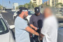 מעצר החשוד בעוקץ הקשיש (צילום: דוברות המשטרה)