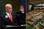 אולם האו"ם כמעט ריק בנאום נתניהו בעצרת הכללית, 2025 (צילום: רויטרס)