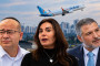 דוד זיני, מירי רגב ורומן גופמן על רקע מטוס "פליי דובאי" (צילום: אבשלום ששוני, פלאש 90,חיים גולדברג פלאש 90,יוסי אלוני פלאש 90)