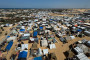 עיר האוהלים ברפיח (צילום: רויטרס)