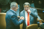 איתמר בן גביר ובנימין נתניהו בכנסת (צילום: יונתן זינדל, פלאש 90)