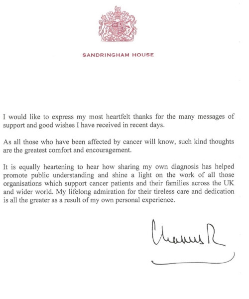 המלך צ'ארלס (צילום: צילום מסך מתוך האינסטגרם)