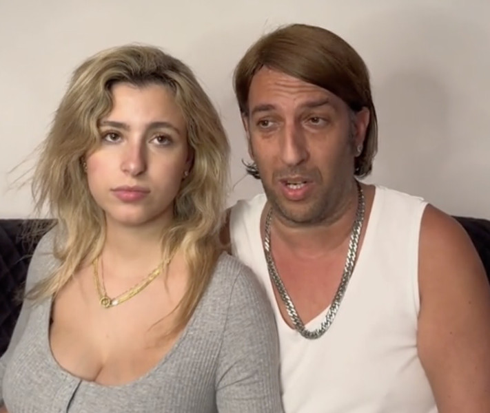 אליקו, לירז ארז (צילום: צילום מסך מתוך טיקטוק)