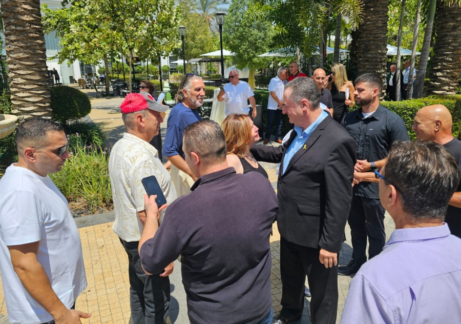 ישראל כ"ץ בחתונתם של דורון אטיאס והני אור קוכנר (צילום: שימוש לפי סעיף 27א')