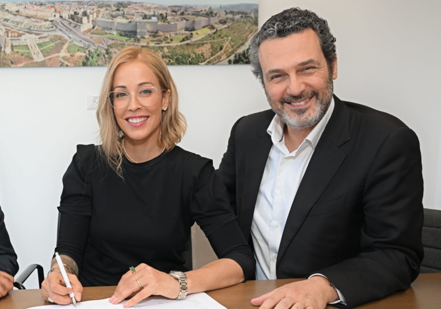 עדן הראל ועודד מנשה (צילום: ישראל הדרי)