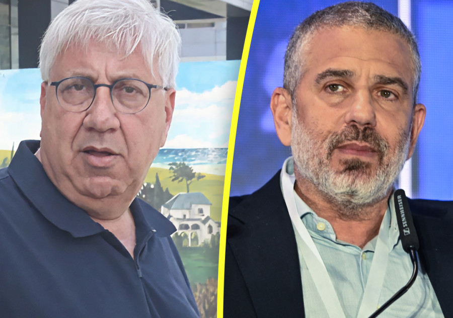 ינון מגל, יעקב ברדוגו (צילום: פול סגל,Arie Leib Abrams/Flash90)