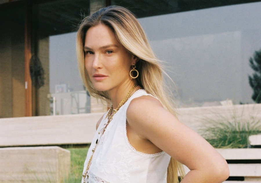 בר רפאלי, דוגמנית מותג קסטרו (צילום: דודי חסון)