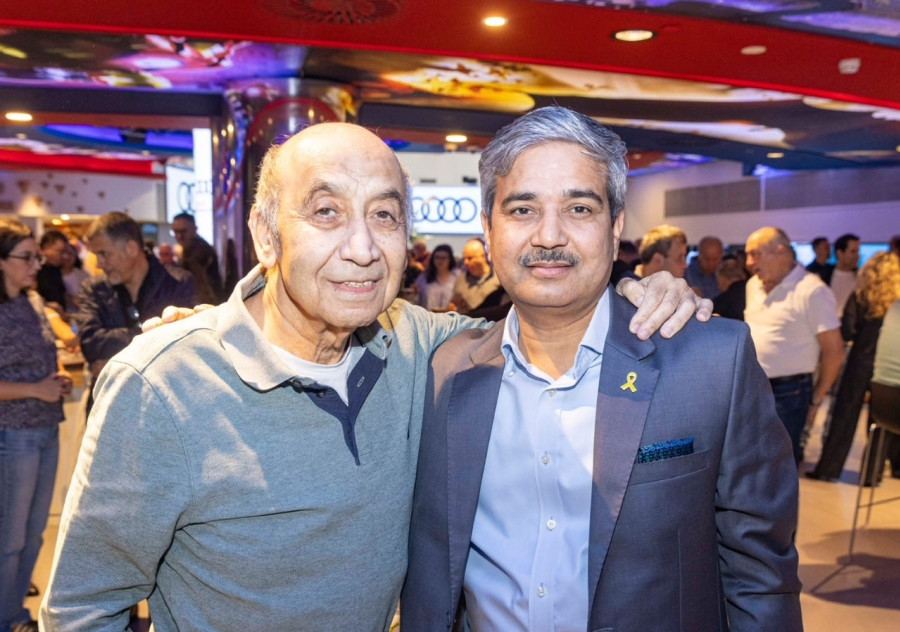  ג׳יי פי סינג ויצחק סוארי   (צילום: לנס הפקות)