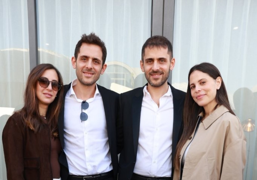 רומי ונדב פתאל ואסף ועדיאל פתאל (צילום: דנה קופל)