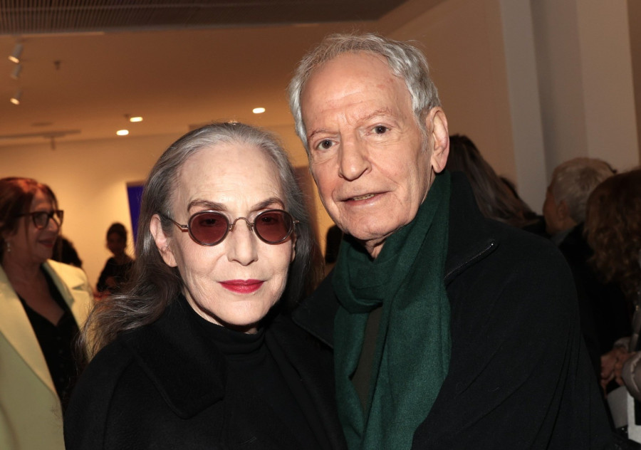 שלום חנוך ודורין פרנקפורט (צילום: רפי דלויה)