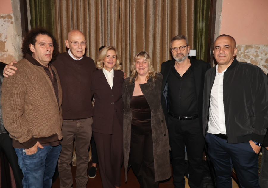 יאיר אוחיון, שי אופיר, אוסנת ליאון, אתי וגבי רוטר ויוסי גביזון (צילום: רפי דלויה)