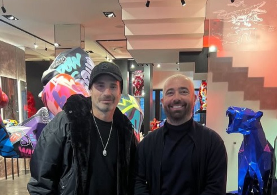 ריצ'רד אורלינסקי ועומר אדם (צילום: אינסטגרם)