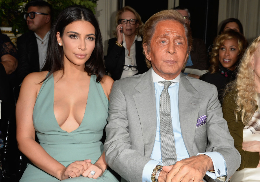 קים קרדשיאן וולנטינו גאראווני (צילום: Pascal Le Segretain/Getty Images)