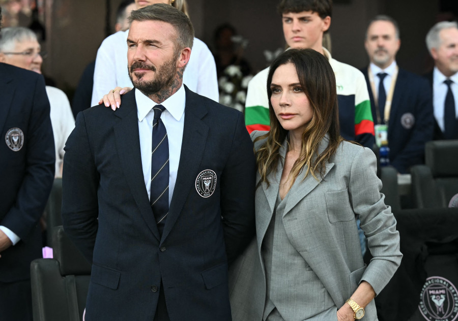 ויקטוריה ודיוויד בקהאם (צילום: Chandan Khanna / AFP via Getty Images)