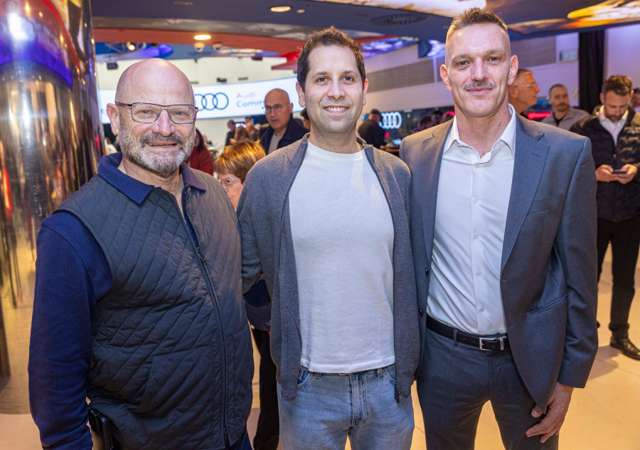 גיל צוק, גרי סוארי, ויורם טורבוביץ' (צילום: לנס הפקות)