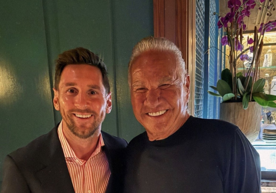 רפי נקש וליאו מסי  (צילום: יחצ)