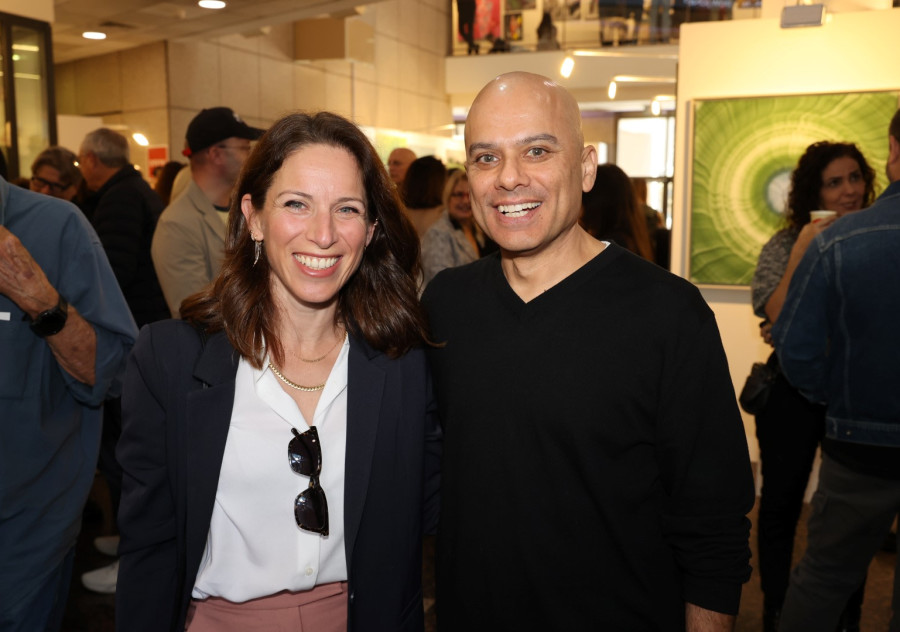 ידין ענתבי והילה קורח (צילום: רפי דלויה)