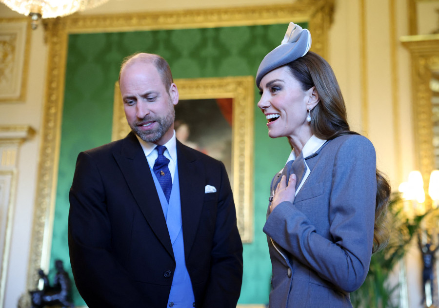 קייט מידלטון והנסיך הארי (צילום: Hannah McKay - WPA Pool/Getty Images)