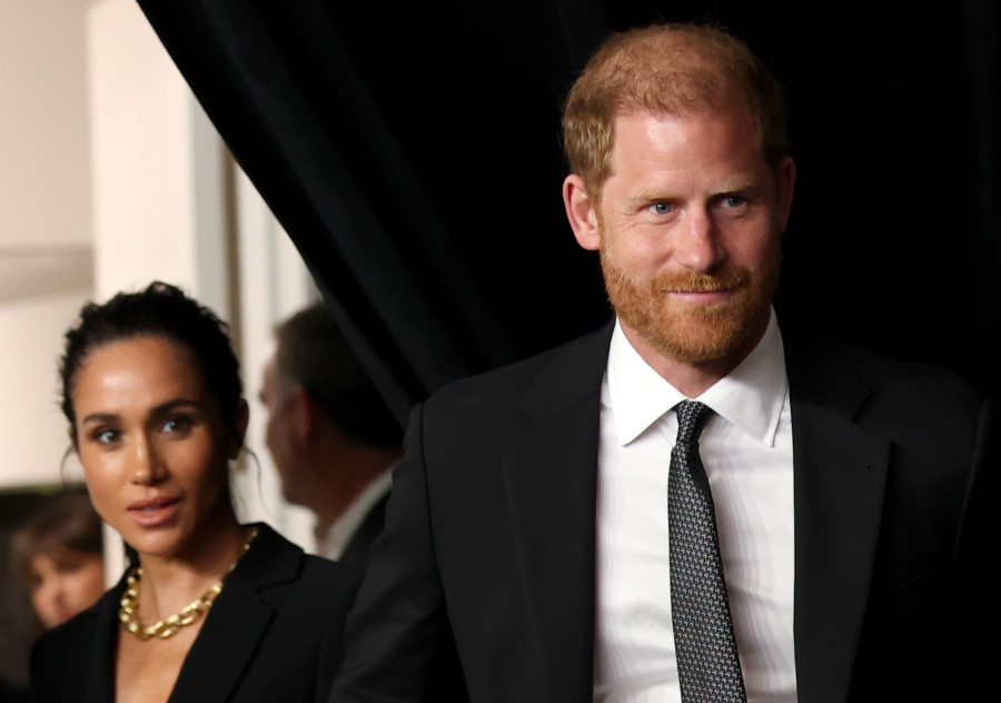 הנסיך הארי ומייגן מרקל (צילום: Michael Loccisano/Getty Images)