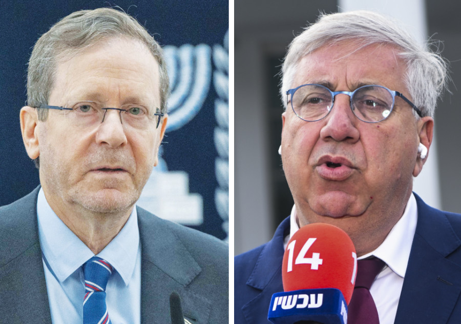 יצחק הרצוג, יעקב ברדוגו (צילום: יונתן זינדל פלאש 90,אריה לייב אברמס פלאש 90)