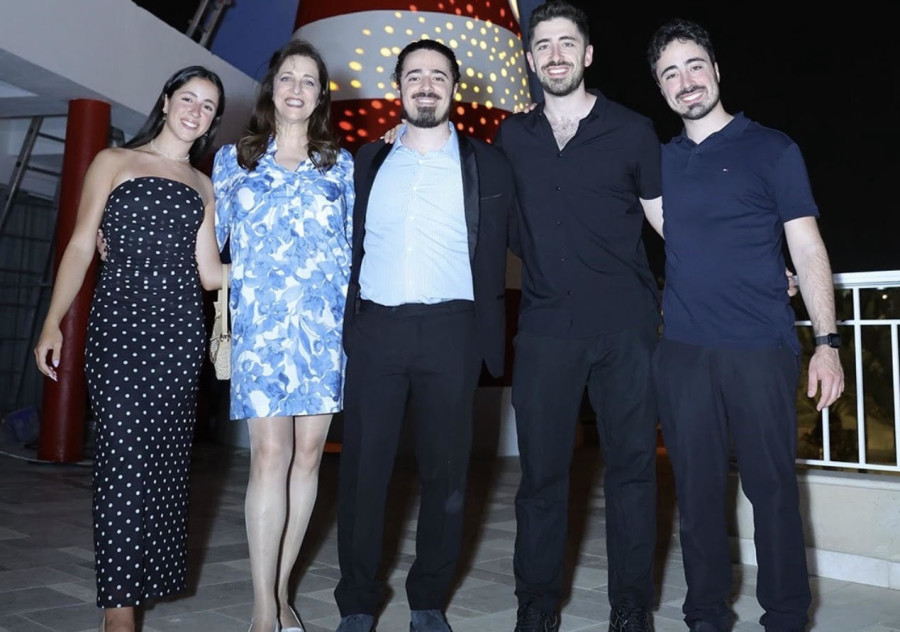 תום, אדם, בן , בת שבע ועדן בובליל (צילום: שי בלן)
