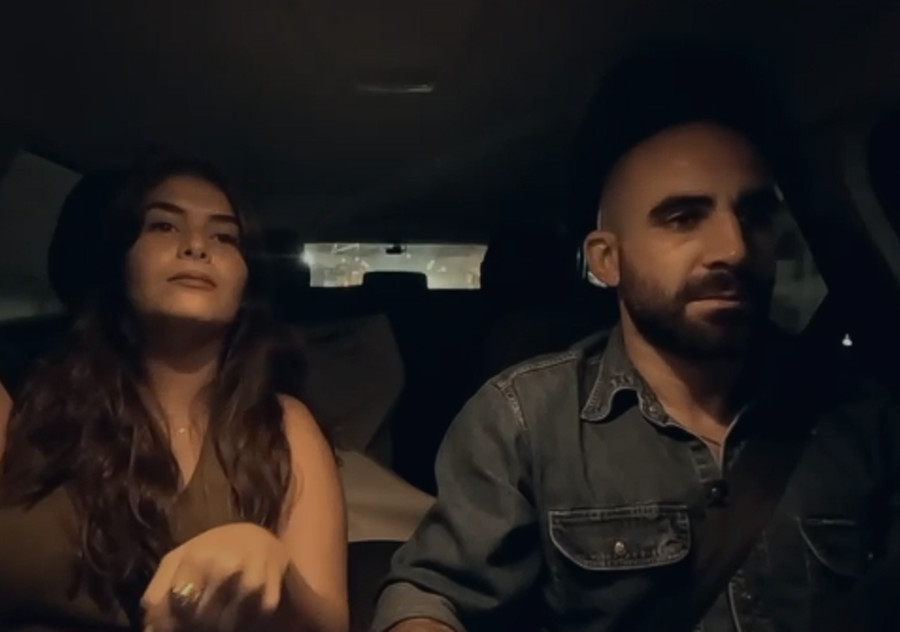 נוי איטח ואביתר דנגור (צילום: קשת 12)