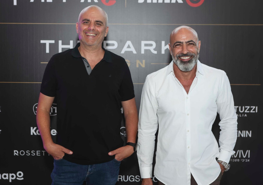 שמעון אבודרהם ואודי בלום (צילום: דרור סיתהכל)