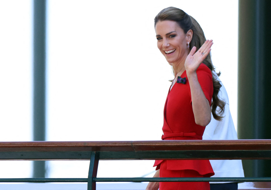 קייט מידלטון (צילום: HENRY NICHOLLS / AFP via Getty Images)