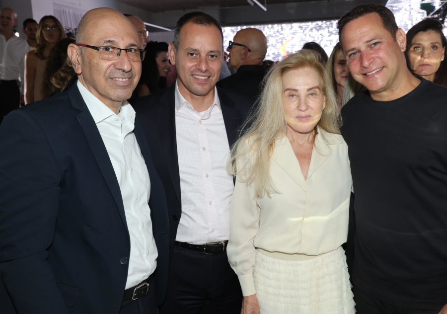 רז קינסטליך, אורית אפרתי, אייל בן-סימון ובני גבאי (צילום: רפי דלויה)
