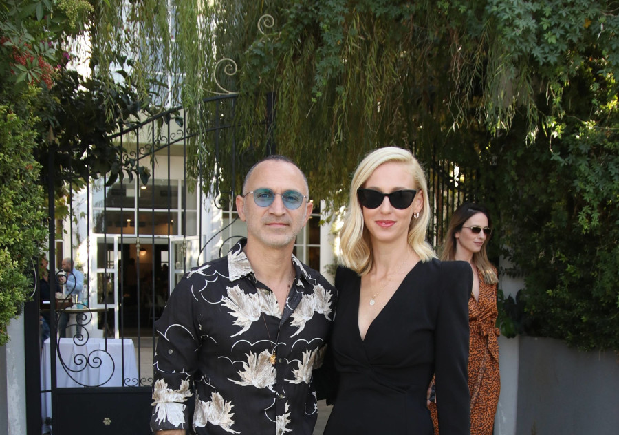 שלום מיכאלשווילי,ענבל שלוי (צילום: אור גפן)