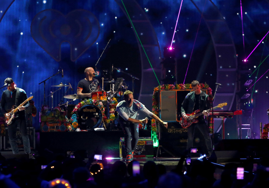 קולדפליי (צילום: REUTERS/Steve Marcus)