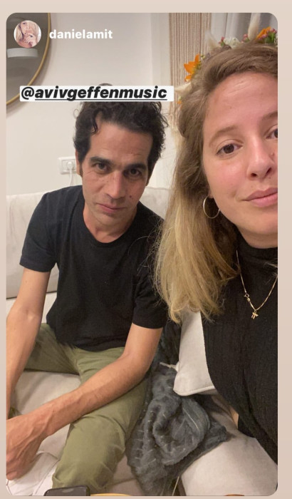 דניאל עמית, אביב גפן (צילום: צילום מסך אינסטגרם)