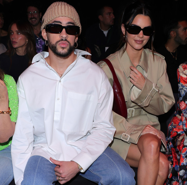 קנדל ג׳נר, באד באני (צילום: Jacopo M. Raule gettyimages)