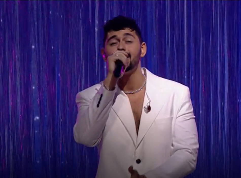 הזוכה הגדול בכוכב הבא נועם בתן (צילום: צילום מסך קשת 12)