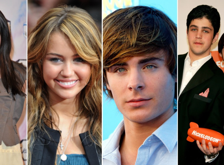 ג'וש פק, דרייק בל, זאק אפרון, מיילי סיירוס, סלינה גומז (צילום: Getty images)