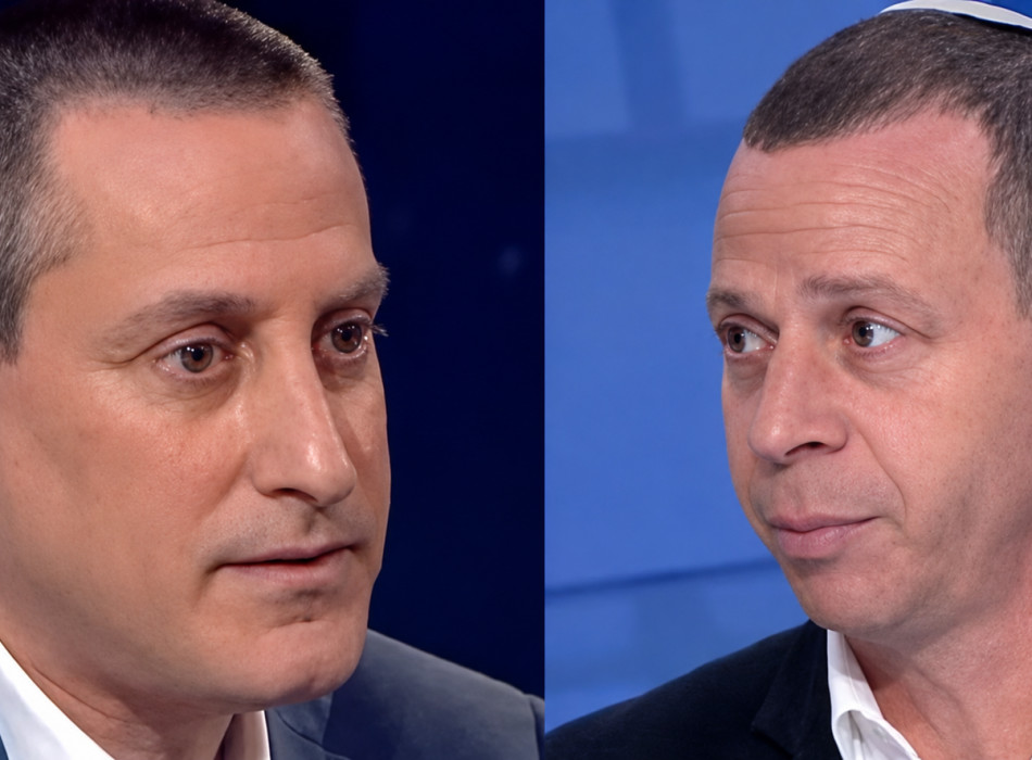 עמית סגל, ברק רביד (צילום: צילום מסך קשת 12)