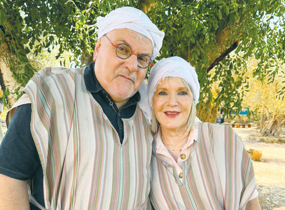 תחיה ומנחם הורוביץ (צילום: פרטי)