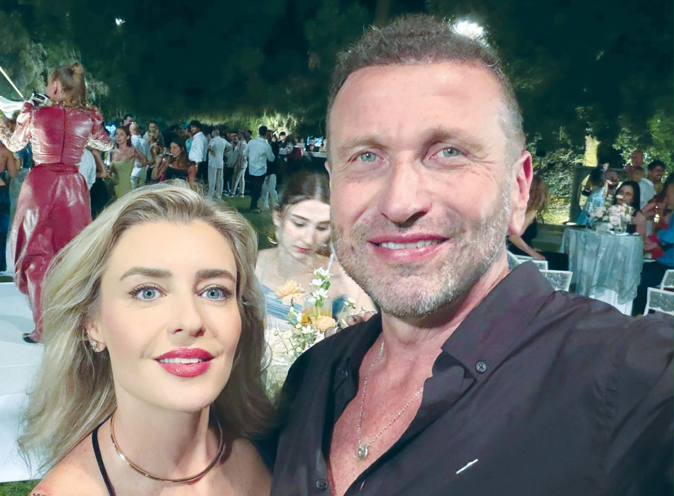קובי שקלאר ונטלי אל על (צילום: פרטי)