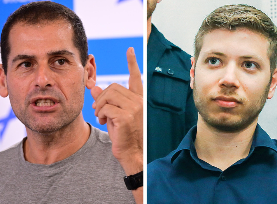 עמי דרור, יאיר נתניהו (צילום: אבשלום ששוני,פלאש 90)