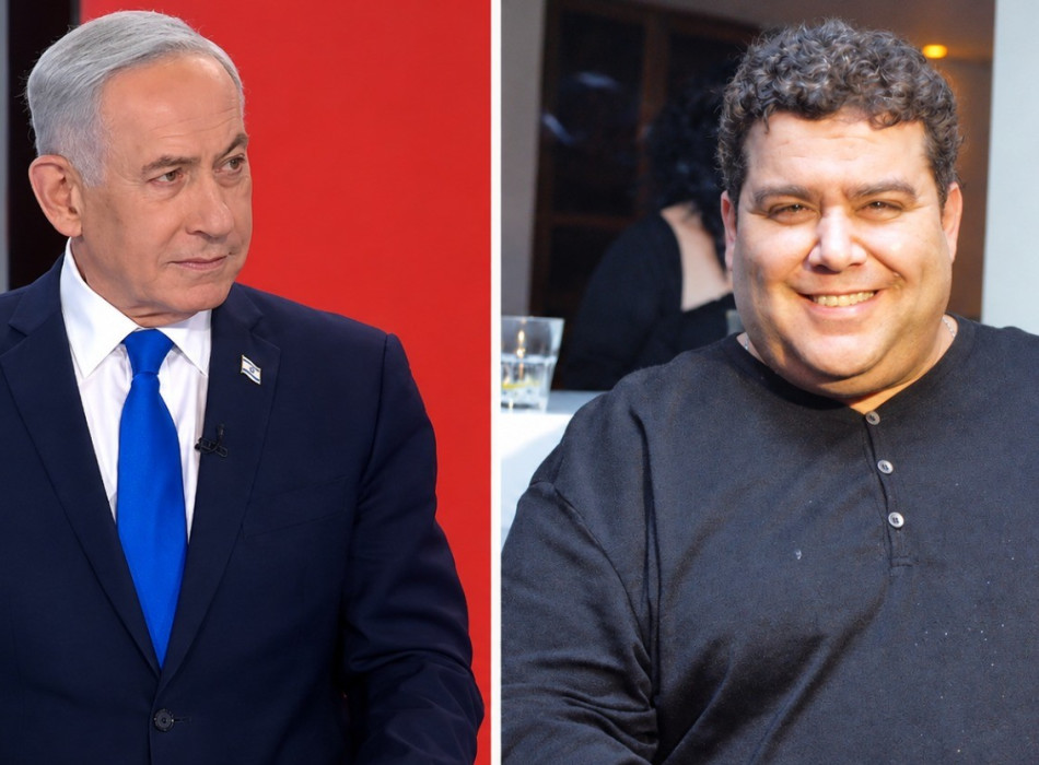 אבי ביטר, בנימין נתניהו (צילום: צילום מסך,אמיר מאירי)