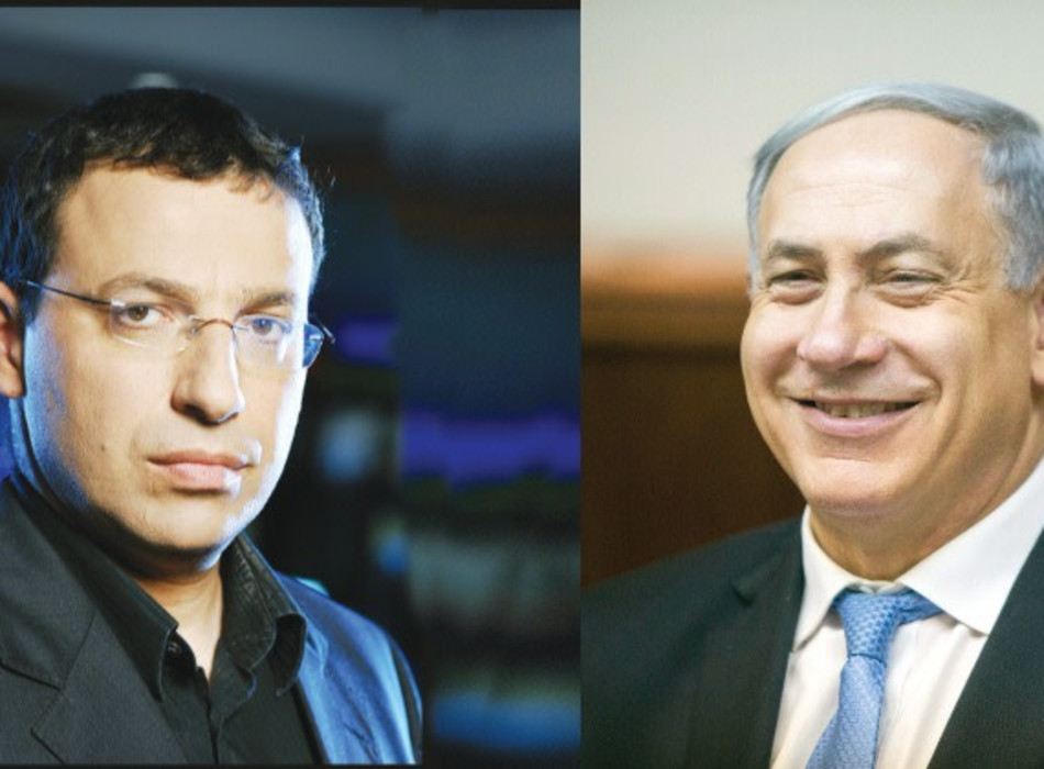 בנימין נתניהו, רביב דרוקר (צילום: אלדד רפאלי, יח"צ,יונתן זינדל פלאש 90)